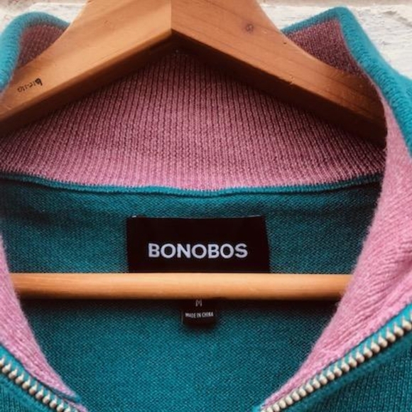 Bonobos Half Zip Pullover Sweater Soft Air Golf - Picture 5 of 5